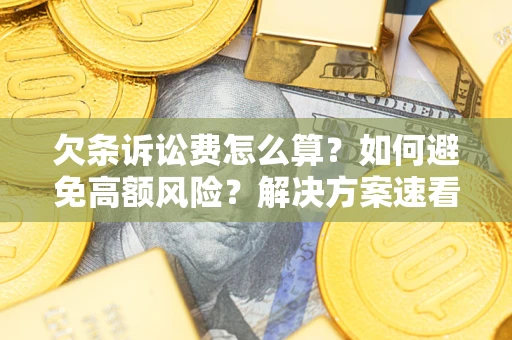 济南欠条诉讼费怎么算？如何避免高额风险？解决方案速看！