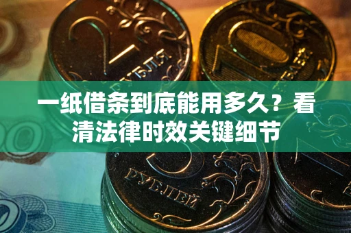 济南一纸借条到底能用多久？看清法律时效关键细节