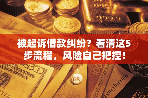 济南被起诉借款纠纷？看清这5步流程，风险自己把控！