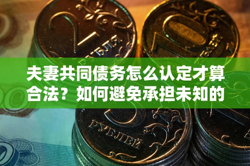 济南夫妻共同债务怎么认定才算合法？如何避免承担未知的债务风险？
