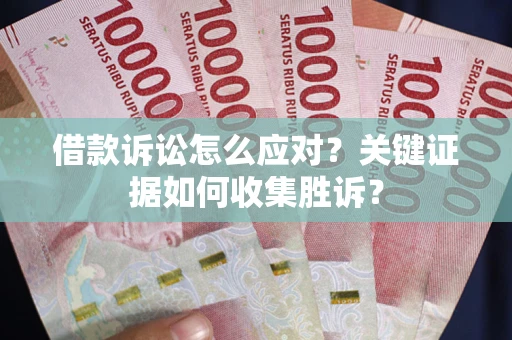 济南借款诉讼怎么应对？关键证据如何收集胜诉？